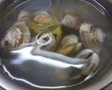 ひなまつりに・ハマグリの酒蒸し作り方1写真