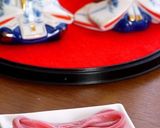 ひな祭りは、アロニアパウダーで桜うどん作り方5写真