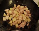 簡単！鶏肉とじゃがいものうまクリーム炒め作り方4写真