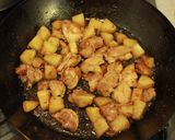 簡単！鶏肉とじゃがいものうまクリーム炒め作り方6写真