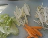お弁当にも！超簡単！色鮮やか野菜炒め★作り方1写真