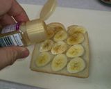 バナナトースト　朝食を食べよう３!!作り方2写真