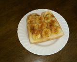 バナナトースト　朝食を食べよう３!!作り方5写真