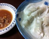 超簡単☆にんにくダレで食べる水餃子作り方3写真