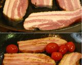 ■簡単♪ベーコンエッグキャベツ丼ぶり■作り方4写真