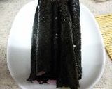 案外簡単(*´∀｀*)　花「太」巻き寿司作り方4写真