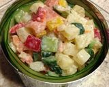 マヨネーズなし！角切りポテトサラダ❁作り方5写真