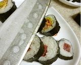 案外簡単(*´∀｀*)　花「太」巻き寿司作り方11写真