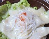 簡単♪美味しいたれの作り方♪餃子ちぢみ作り方2写真