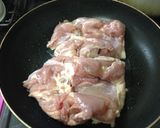 オニオンガーリックソースでチキンステーキ作り方2写真