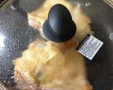 オニオンガーリックソースでチキンステーキ作り方4写真