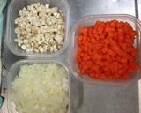 簡単☆キーマカレー作り方1写真