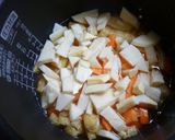 人参の入った、たけのこごはん作り方4写真