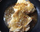 オニオンガーリックソースでチキンステーキ作り方5写真