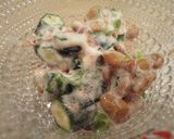 納豆とオクラの梅和え作り方1写真