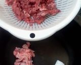 牛肉のしぐれ煮丼作り方2写真