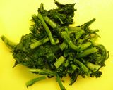 春菊のごま酢和え作り方1写真