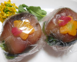 桜色の…ふわふわ「お花見手毬寿司」作り方7写真