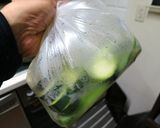 エビと青野菜のバターソテー作り方6写真