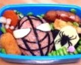 ✦☆✦スパイダーマン✦☆✦キャラ弁作り方11写真