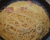 サーモンのクリームパスタ作り方8写真