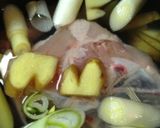 節約！鶏ガラ参鶏湯作り方3写真
