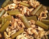 ふきと豚肉の炒め煮作り方5写真