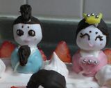 雛壇ケーキでひな祭り♪♪作り方15写真