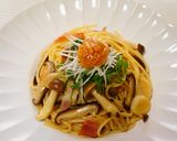 たっぷりキノコの和風パスタ作り方9写真