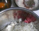 簡単美味しいハンバーグ作り方1写真