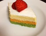 一歳の娘に☆ひな祭りケーキ作り方12写真