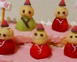 おひな祭りのひな段ケーキ作り方6写真