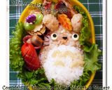 丸い型抜きで簡単トトロnoキャラ弁当作り方14写真