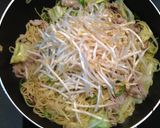 とろ～り目玉焼き付焼きそば♪作り方10写真