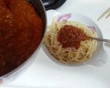 ミートソースでナポリタングラタン作り方6写真