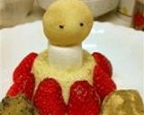 鈴カステラとマシュマロで♡お雛様作り方8写真