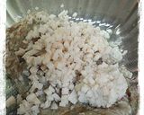 海老ホタテれんこんバーグ作り方1写真