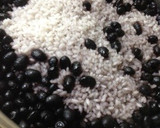 乾燥黒豆☆炊き込みご飯(無水鍋QC使用)作り方6写真