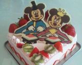 キャラクターデコチョコ（ケーキ）作り方21写真