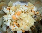 青のりが香ばしい☆卵とポテトのサラダ作り方5写真