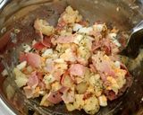 青のりが香ばしい☆卵とポテトのサラダ作り方7写真