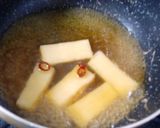 椎茸と筍の坦々・シナチクの黄身味噌焼添え作り方8写真