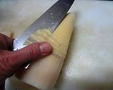 椎茸と筍の坦々・シナチクの黄身味噌焼添え作り方5写真