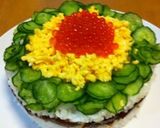 ひな祭り☆お寿司ケーキ☆作り方7写真