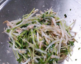 節約！簡単！ピリ辛のもやしと豆苗☆作り方4写真