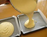 天板ケーキ★牛乳シフォンケーキの生地で作り方40写真