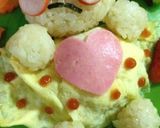 キャラご飯〜ネンネアンパンマン〜作り方3写真