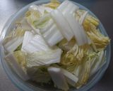 白菜＆肉団子のあんかけ煮作り方1写真