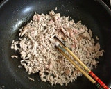 白菜とろみ蒸し煮☆和風そぼろあん作り方1写真