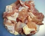 鶏肉とレンコンの甘辛煮作り方1写真